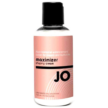 System JO JO Maximizer Breast & Butt Shaping Cream, 4.5 oz, System JO