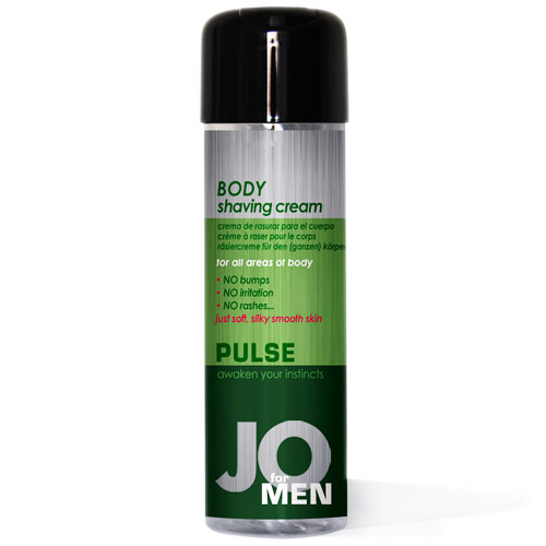 System JO JO Men All Over Body Shaving Gel, Pulse (Cucumber), 8 oz, System JO