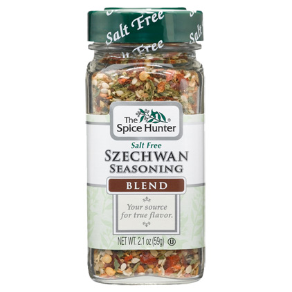 Spice Hunter Szechwan Seasoning Blend, 2.1 oz x 6 Bottles, Spice Hunter