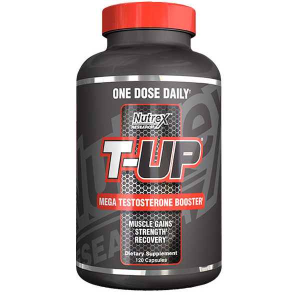 Nutrex Research T-UP Black, Testosterone Booster, 150 Black Liqui-Caps, Nutrex Research