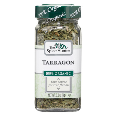 Spice Hunter Tarragon, 100% Organic, 0.3 oz x 6 Bottles, Spice Hunter