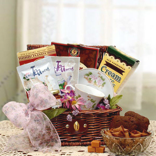 Elegant Gift Baskets Online Tea Enlightenments Gift Chest, Elegant Gift Baskets Online
