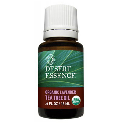 Desert Essence Tea Tree Oil with Lavender Oil .6 oz, Desert Essence