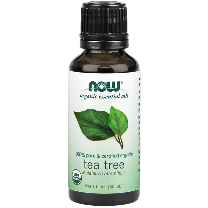 NOW Foods Tea Tree Oil, Organic Essential Oil 1 oz, NOW Foods
