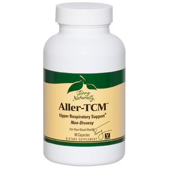 EuroPharma, Terry Naturally Terry Naturally Aller-TCM, Upper Respiratory Support, 60 Capsules, EuroPharma