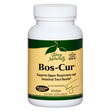 EuroPharma, Terry Naturally Terry Naturally Bos-Cur, Boswellia + Curcumin, 30 Softgels, EuroPharma