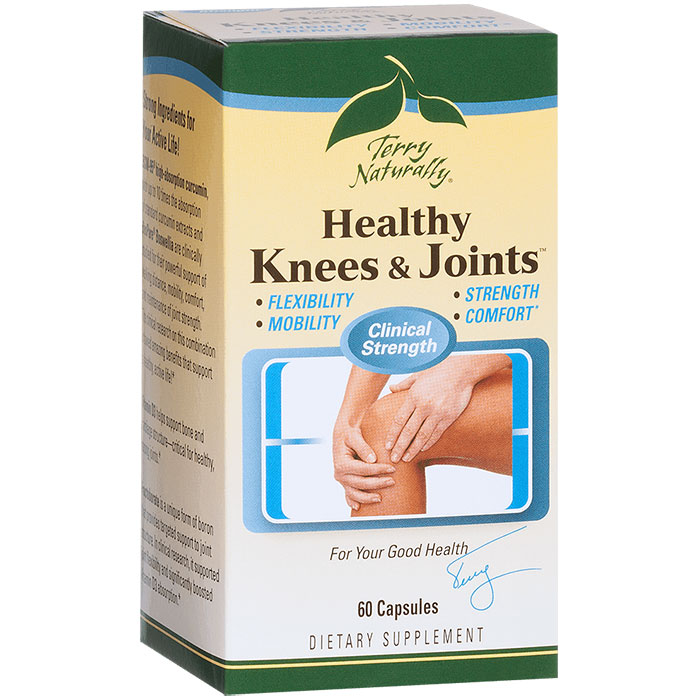EuroPharma, Terry Naturally Terry Naturally Healthy Knees & Joints, 60 Capsules, EuroPharma
