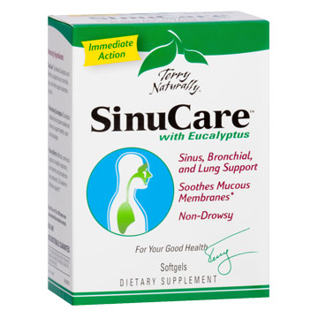 EuroPharma, Terry Naturally Terry Naturally SinuCare, Sinus Support, 30 Softgels, EuroPharma