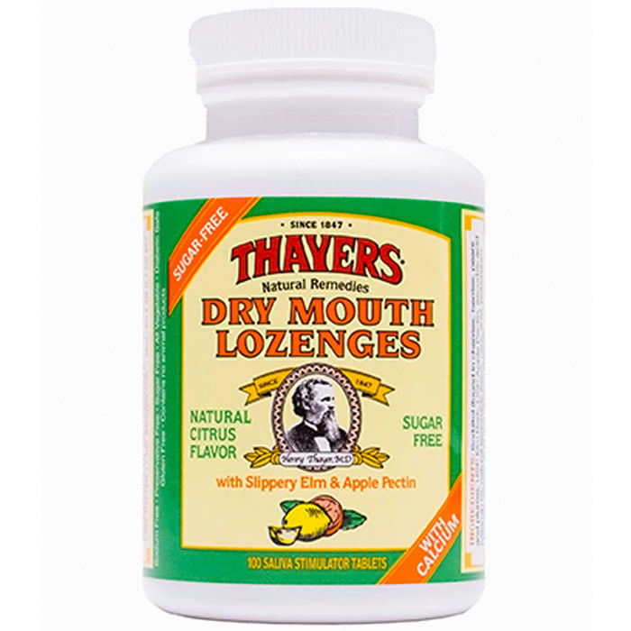 Thayers Thayers Dry Mouth Citrus Lozenges Sugar Free 100 lozenges