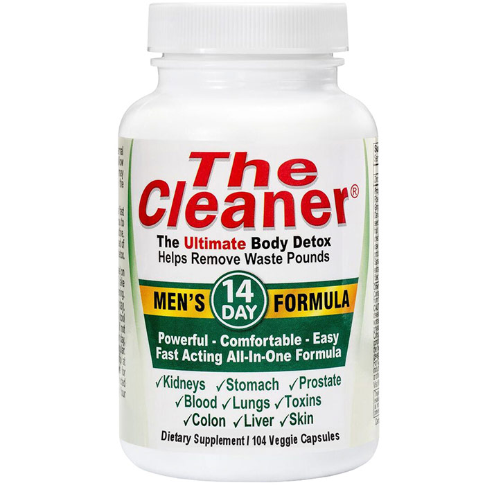 Century Systems Inc The Cleaner Body Detox, Men's 14-Day, 104 Capsules, Century Systems Inc