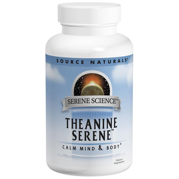Source Naturals Theanine Serene 60 tabs from Source Naturals