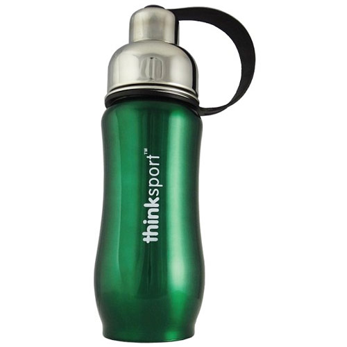 Thinksport Thinksport Stainless Steel Insulated Sports Bottle, Green, 12 oz