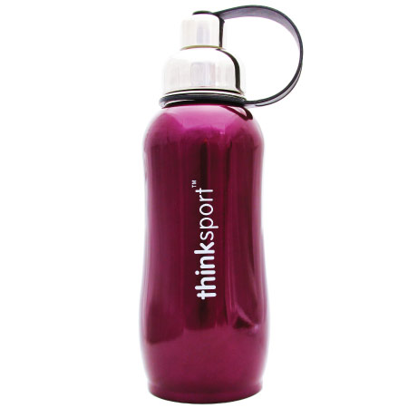 Thinksport Thinksport Stainless Steel Insulated Sports Bottle, Purple, 25 oz