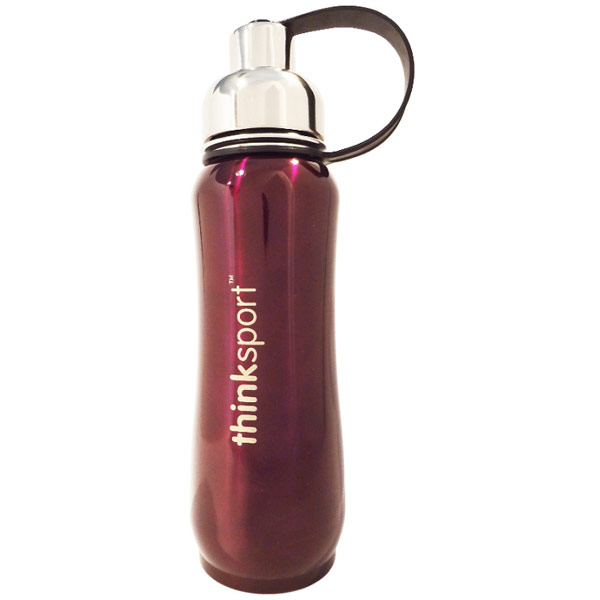 Thinksport Thinksport Stainless Steel Insulated Sports Bottle, Metallic Purple, 17 oz