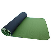 Thinksport Thinksport Yoga / Pilates Mat, Black/Green, 1 ct