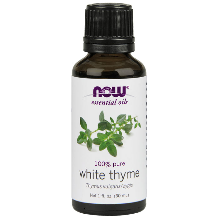 NOW Foods Thyme Oil White, 1 oz, NOW Foods