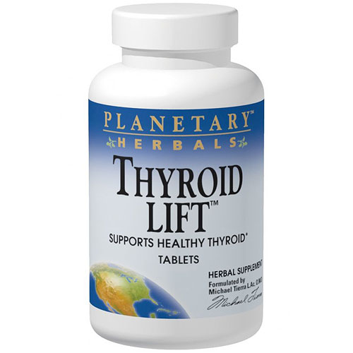 Planetary Herbals Thyroid Lift, 60 Tablets, Planetary Herbals