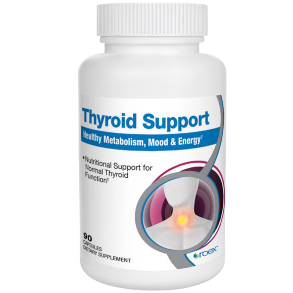 Roex Thyroid Support, 90 Vegetable Capsules, Roex