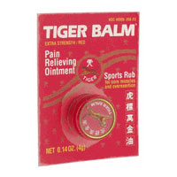 Tiger Balm Tiger Balm Red, Pain Relieving Ointment 0.14 oz from Tiger Balm