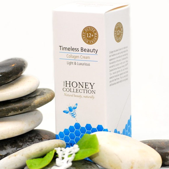 The Honey Collection Timeless Beauty Collagen Cream, With Manuka Honey, 60 g, The Honey Collection