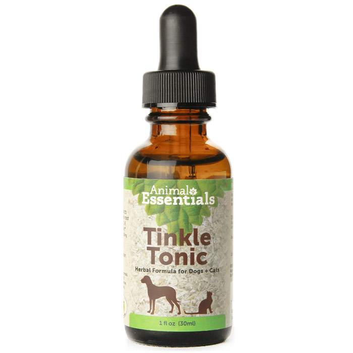 Animal Essentials Animals' Apawthecary Tinkle Tonic Liquid, Urinary Health Formula for Dogs & Cats, 2 oz, Animal Essentials