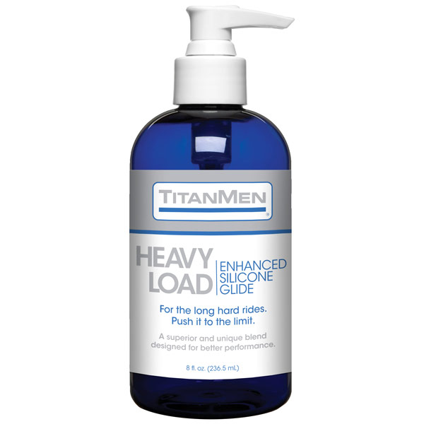 Doc Johnson TitanMen Heavy Load - Enhanced Silicone Glide, 8 oz, Doc Johnson