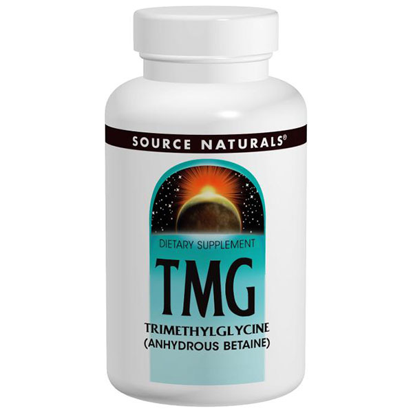 Source Naturals TMG Trimethylglycine 750mg 60 tabs from Source Naturals