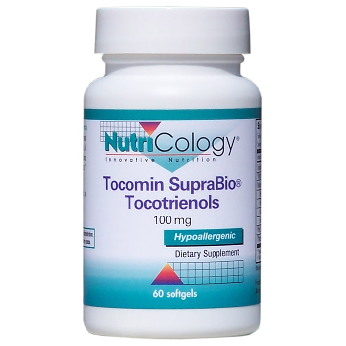 NutriCology / Allergy Research Group Tocomin SupraBio Tocotrienols 100 mg, 120 Softgels, NutriCology