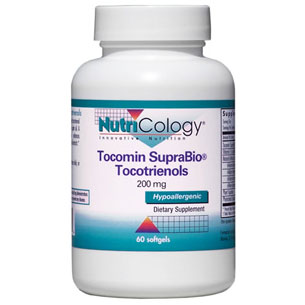 NutriCology / Allergy Research Group Tocomin SupraBio Tocotrienols 200 mg, 60 Softgels, NutriCology