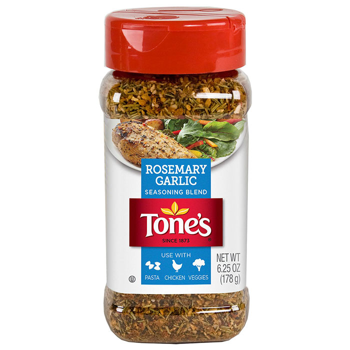 Tone's Tone's Rosemary Garlic Seasoning, 6.25 oz