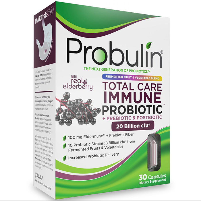 Total Care Immune Probiotic, 30 Capsules, Probulin