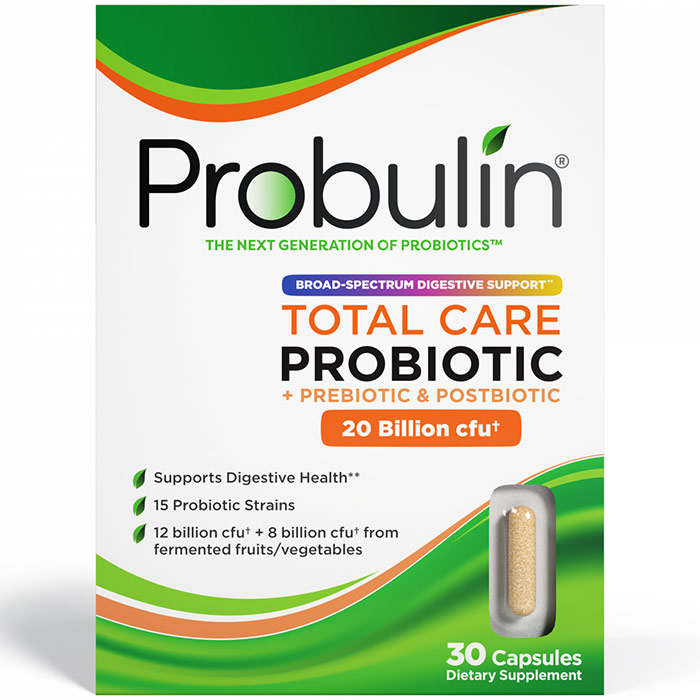 Total Care Probiotic, 30 Capsules, Probulin