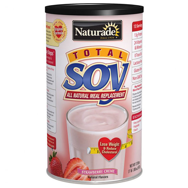 Naturade Total Soy Meal Replacement Strawberry Creme 1.1 lb from Naturade