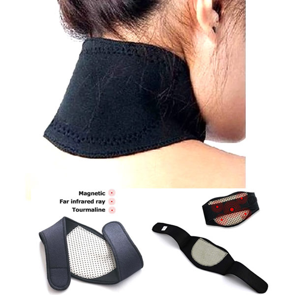 Relaxso Tourmaline Magnetic Relief Wrap, Black, Relaxso
