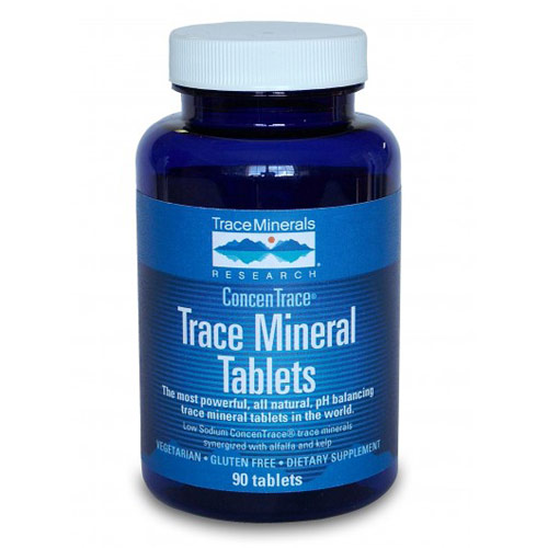 Trace Minerals Research Trace Mineral Tabs, 90 Tablets, Trace Minerals Research