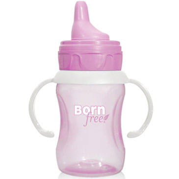 BornFree (Born Free) Training Cup, 7 oz, Pink, 4 Pack, BornFree (Born Free) Baby Bottle