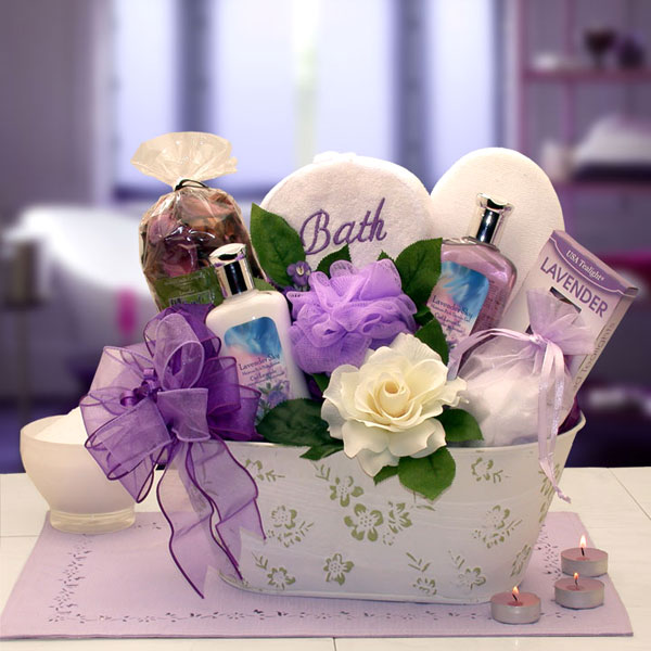 Elegant Gift Baskets Online Tranquil Delights Bath & Body Gift Set, Elegant Gift Baskets Online