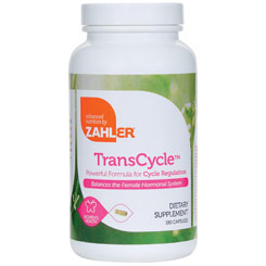 Zahler TransCycle, Female Cycle Regulation Formula, 180 Capsules, Zahler
