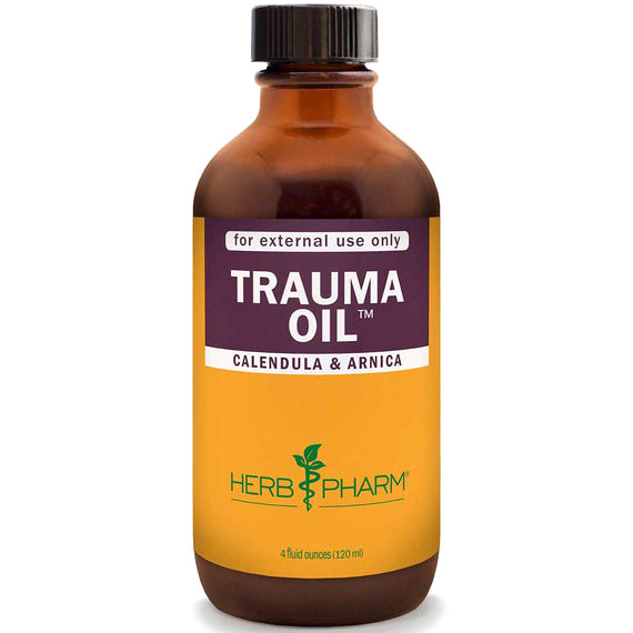 Herb Pharm Trauma Oil Compound Liquid, 4 oz, Herb Pharm