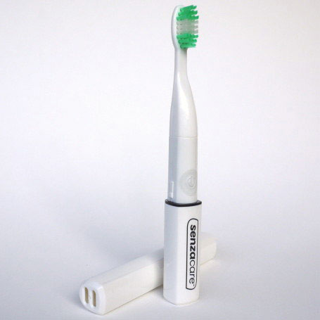 SenzaCare TravelSonic2 Electric Toothbrush, White, 1 ct, SenzaCare