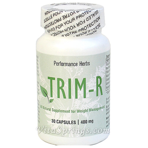 Performance Herbs Trim-R Herbal Diet Formula, 30 Capsules, Performance Herbs