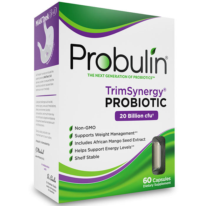 TrimSynergy Probiotic, 60 Capsules, Probulin