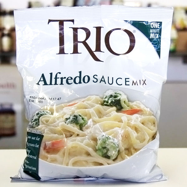 Trio Trio Alfredo Sauce Mix, Cheese Flavor, 16 oz