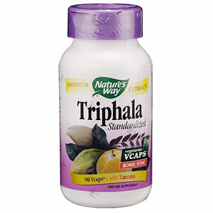 Nature's Way Triphala Extract Standardized 90 vegicaps from Nature's Way