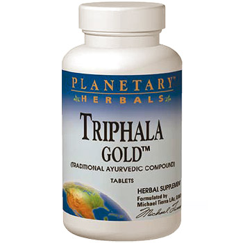 Planetary Herbals Triphala Gold 1000mg 60 tablets, Planetary Herbals