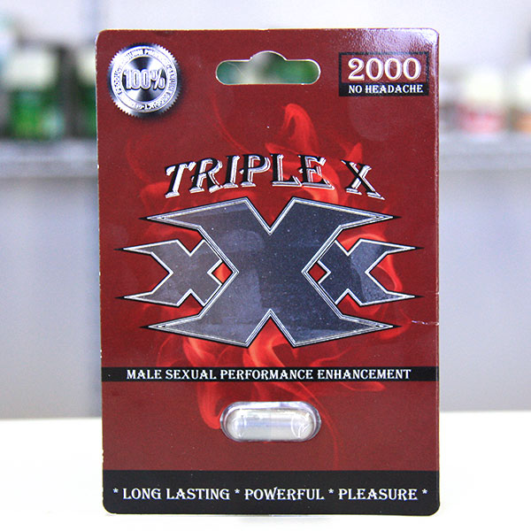Premier Marketing Triple X, Male Sexual Performance Enhancement, 1 Capsule