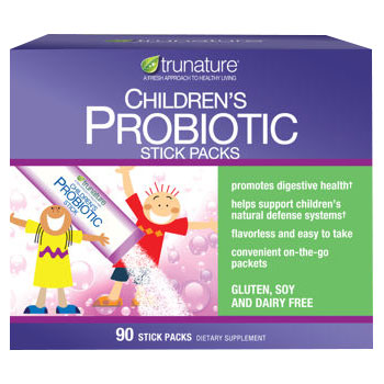 Trunature Trunature Children's Probiotic Powder, 90 Stick Packs