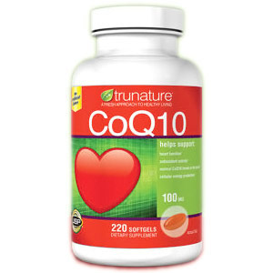 TruNature TruNature CoQ10 150 mg (Co-Q10, Coenzyme Q10), 90 Softgels