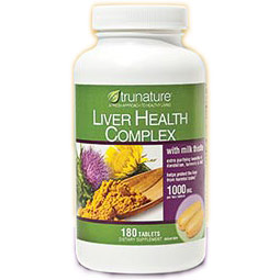 TruNature TruNature Liver Health Complex 1000 mg, with Milk Thistle, 180 Tablets