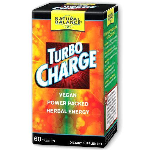 Natural Balance Turbo Charge, 60 Tablets, Natural Balance